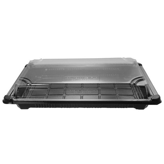 Vegware No.4 PLA sushi combo (9.5 x 6 x 1.5in) (QTY:300)