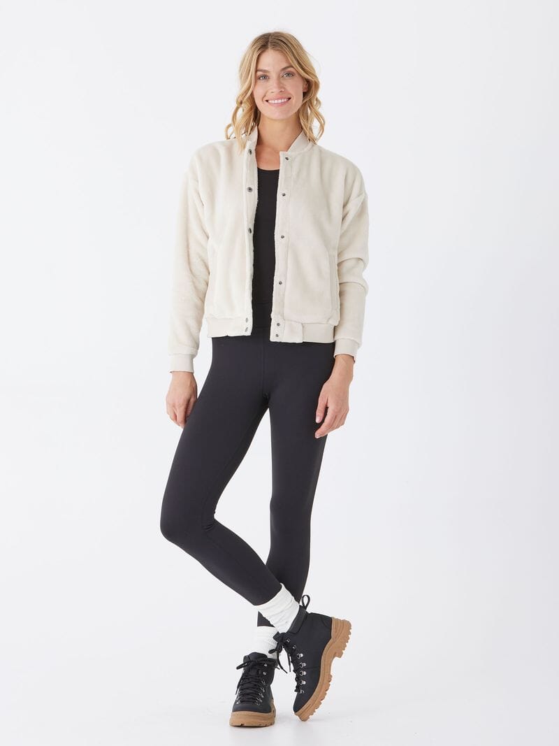 Lynette Sherpa Bomber Jacket